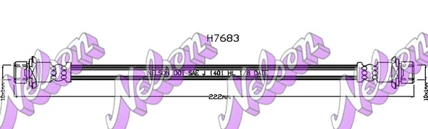 Brake Hose (H7683)