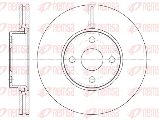 Brake Disc (6704 10)