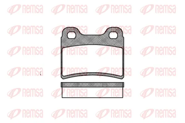 Brake Pad Set, disc brake (0417 00)