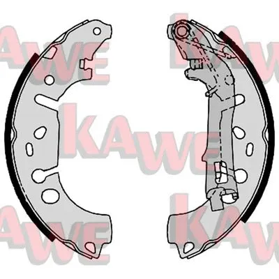 Brake Shoe Set (09100)