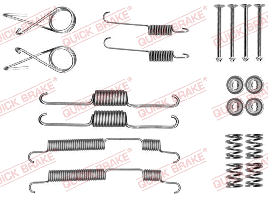 Accessory Kit, brake shoes (105-0022)