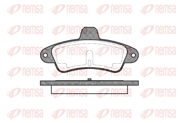 Brake Pad Set, disc brake (0433 00)