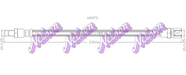Brake Hose (H0975)