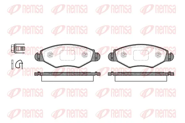 Brake Pad Set, disc brake (0643 20)