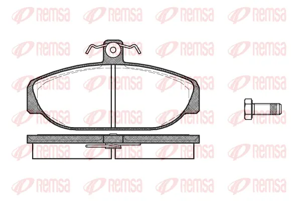 Brake Pad Set, disc brake (0156 10)