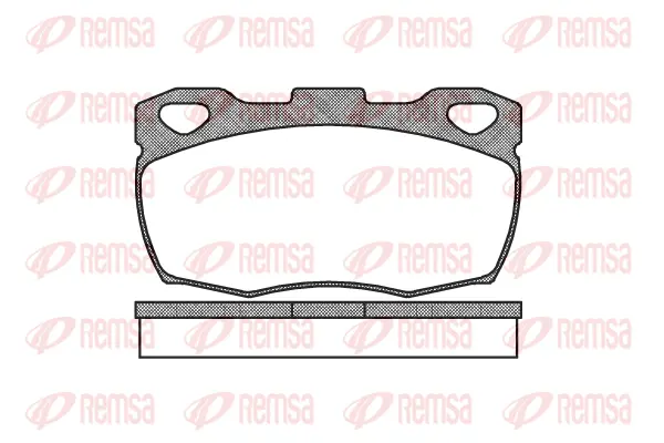 Brake Pad Set, disc brake (0266 00)
