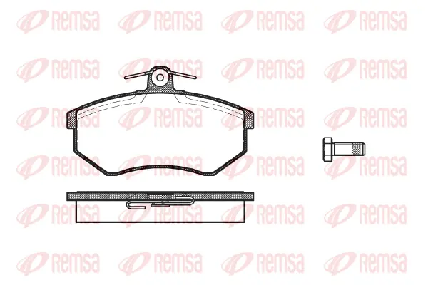 Brake Pad Set, disc brake (0134 00)
