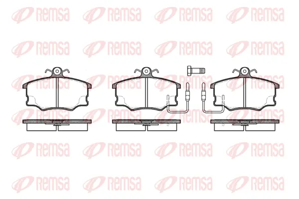 Brake Pad Set, disc brake (0146 32)