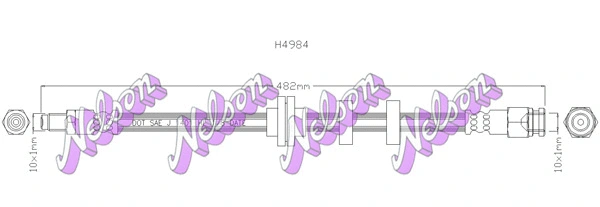 Brake Hose (H4984)