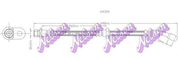 Brake Hose (H4394)