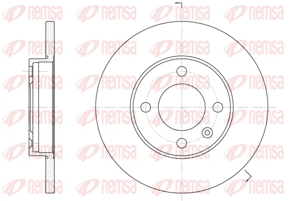 Brake Disc (6088 01)