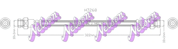 Brake Hose (H7268)