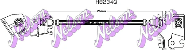 Brake Hose (H8234Q)