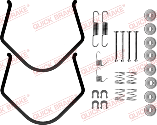 Accessory Kit, brake shoes (105-0638)