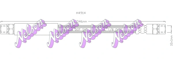 Brake Hose (H4914)