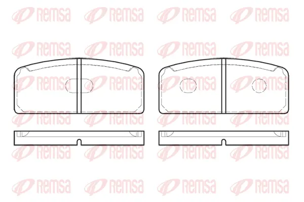 Brake Pad Set, disc brake (0020 10)