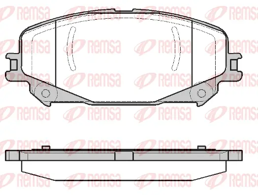 Brake Pad Set, disc brake (1318 30)
