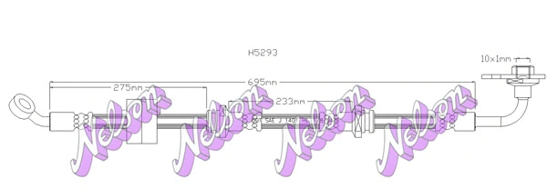 Brake Hose (H5293)