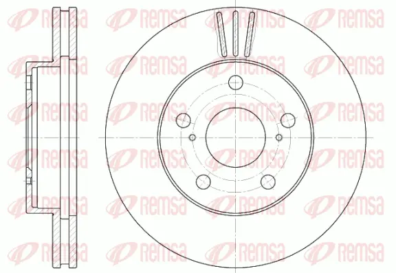 Brake Disc (6580 10)