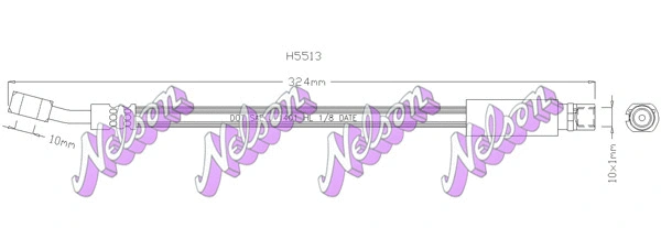 Brake Hose (H5513)