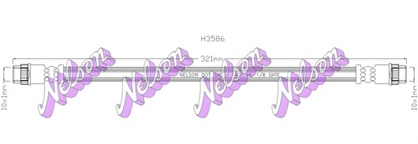 Brake Hose (H3586)
