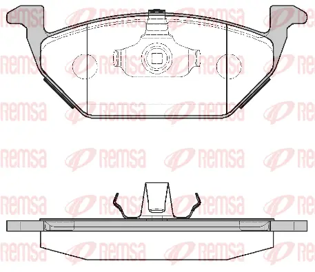 Brake Pad Set, disc brake (0633 00)