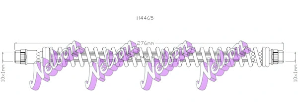 Brake Hose (H4465)