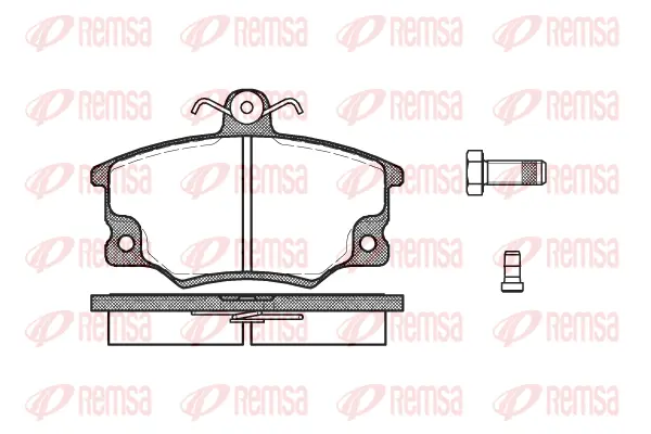 Brake Pad Set, disc brake (0146 62)
