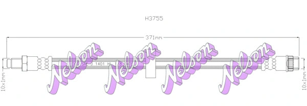 Brake Hose (H3755)