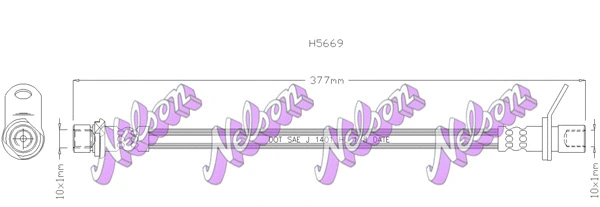 Brake Hose (H5669)