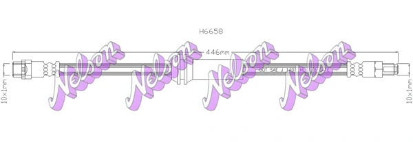 Brake Hose (H6658)
