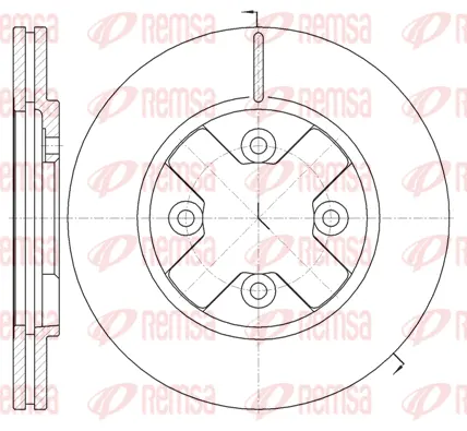 Brake Disc (6145 10)