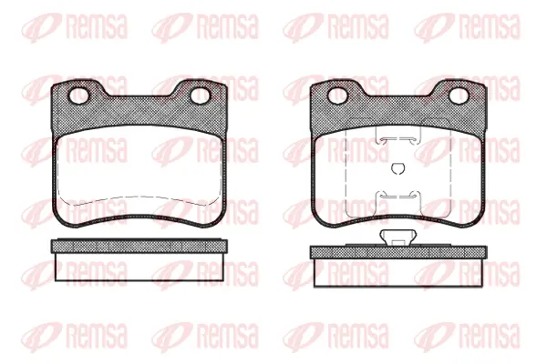 Brake Pad Set, disc brake (0247 10)