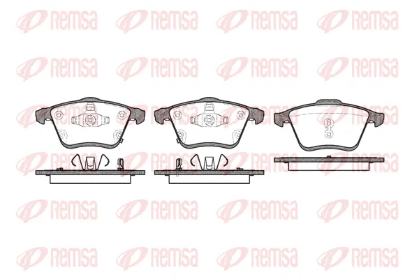 Brake Pad Set, disc brake (1182 02)
