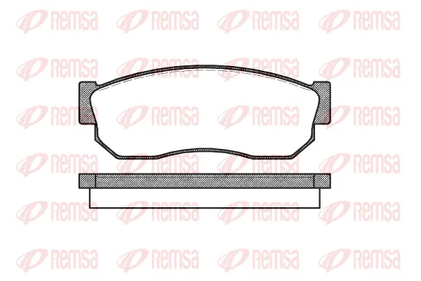 Brake Pad Set, disc brake (0149 10)