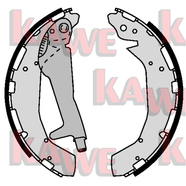 Brake Shoe Set (09370)
