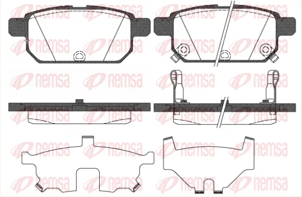 Brake Pad Set, disc brake (1471 02)
