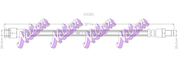 Brake Hose (H3321)