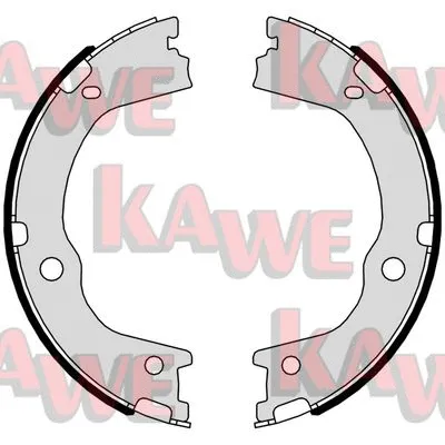 Brake Shoe Set, parking brake (01047)