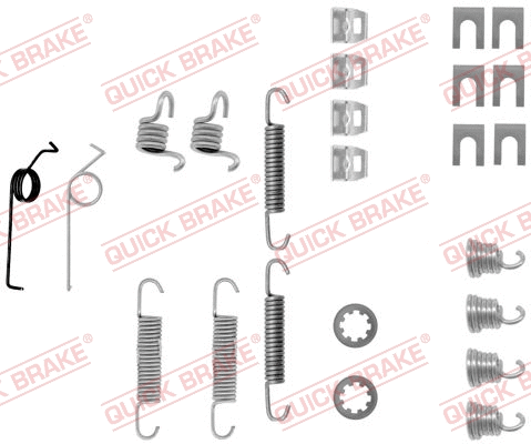 Accessory Kit, brake shoes (105-0519)