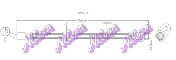 Brake Hose (H5573)