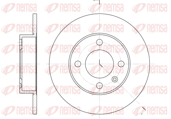Brake Disc (6616 00)