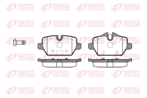 Brake Pad Set, disc brake (1132 00)