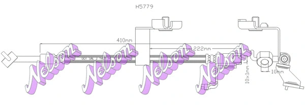 Brake Hose (H5779)