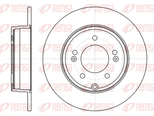Brake Disc (61884 00)