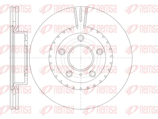 Brake Disc (61722 10)