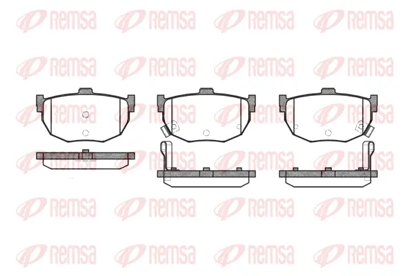 Brake Pad Set, disc brake (0294 12)
