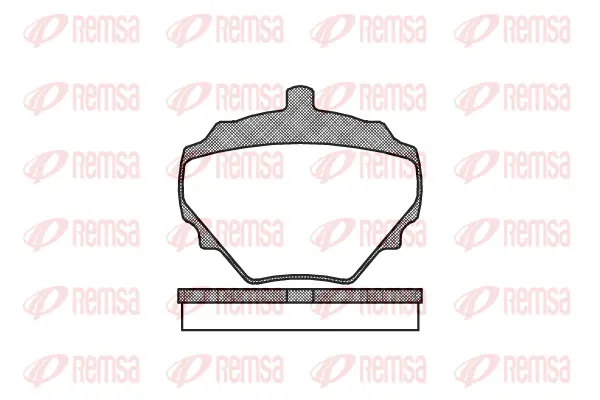 Brake Pad Set, disc brake (0052 10)