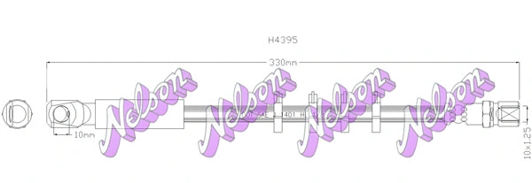Brake Hose (H4395)