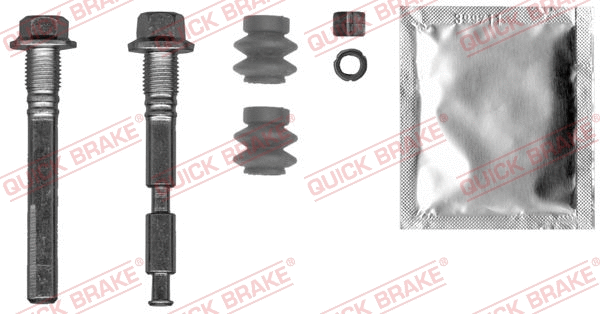 Guide Sleeve Kit, brake caliper (113-0024X)